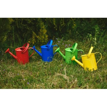 Metal Watering Can for Children - WOODY Metal Watering Can for Children - WOODY