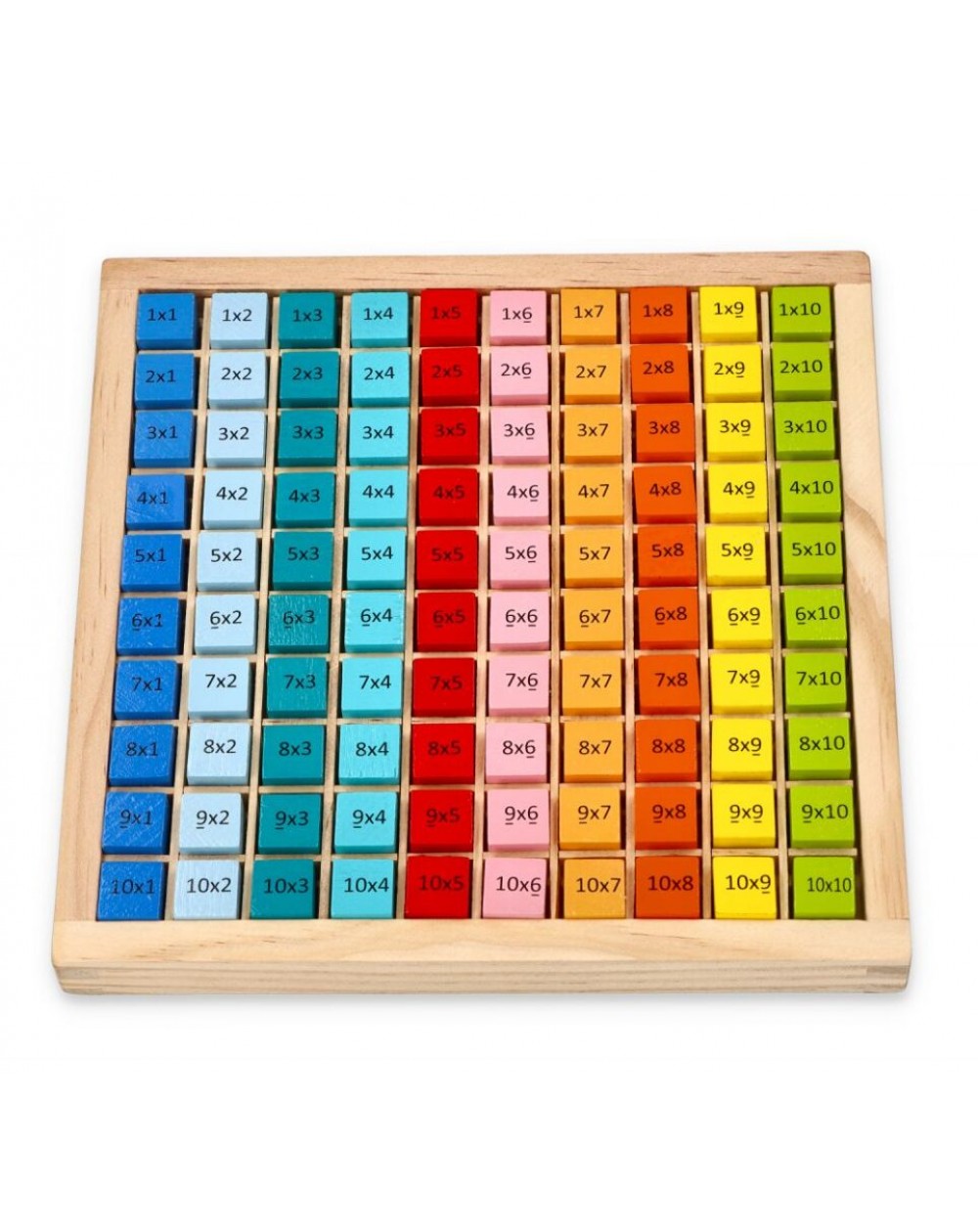 KRĀSAINA KOKA REIZINĀŠANAS REIZRĒĶINA TABULA - LELIN KRĀSAINA KOKA REIZINĀŠANAS REIZRĒĶINA TABULA - LELIN