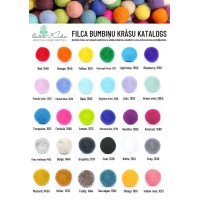 Vilnas Filca Bumbiņa, 2 cm - OUWAKIDS