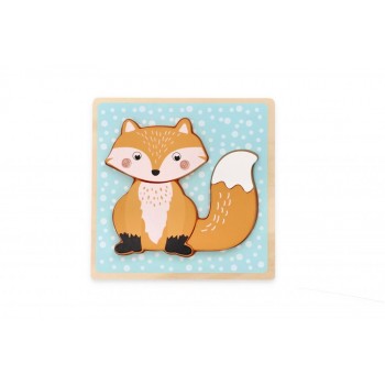 Wooden Puzzle Fox - LELIN