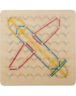 Koka Ģeometrijas Dēlītis/Geoboard - SMALL FOOT