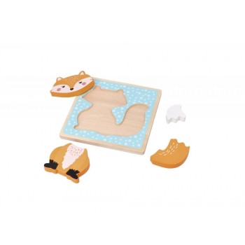 Wooden Puzzle Fox - LELIN