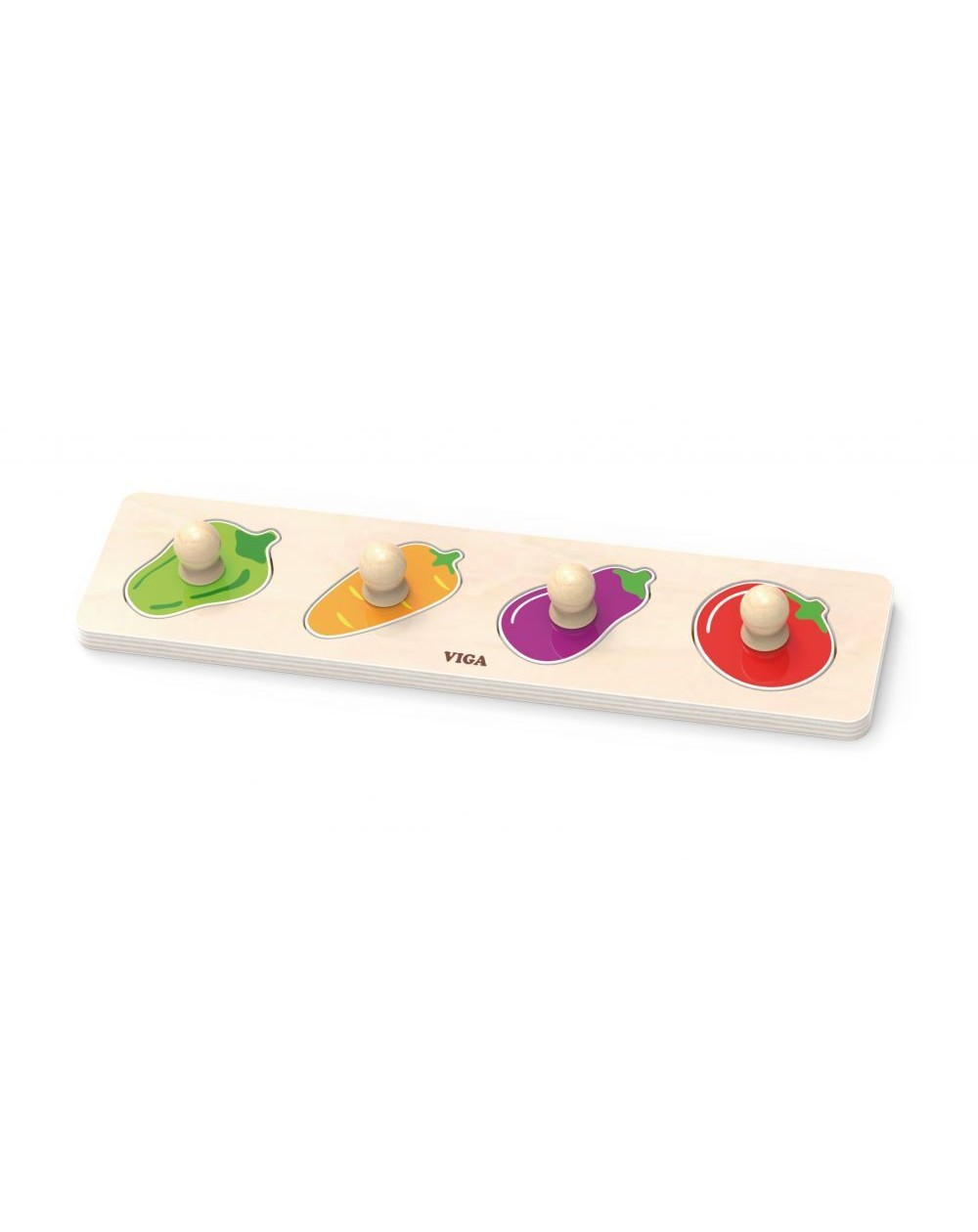 Lift-Out Puzle Vegetables - VIGA