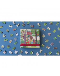 Abpusēja Kabatas Izmēra Puzle Day&Night - LONDJI