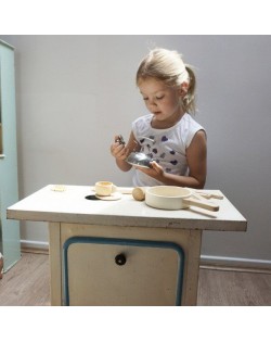 Dabīga Koka Pannu Komplekts - EGMONT TOYS