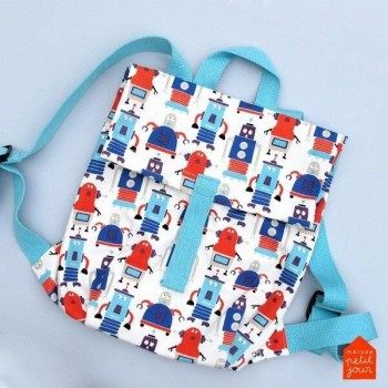 Maison Petit Jour® Backpack Robots Maison Petit Jour® Backpack Robots