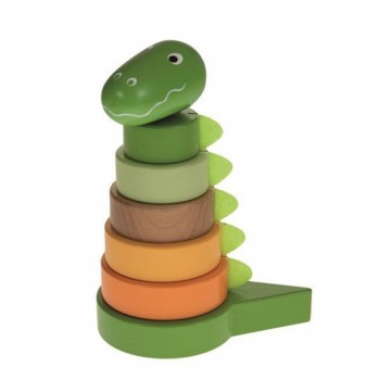 Wooden Tower, Dinosaur Arthur - EGMONT TOYS Wooden Tower, Dinosaur Arthur - EGMONT TOYS