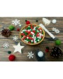 IN THE CHRISTMAS, KRĀSOTU ZIRŅU MAISĪJUMS, SENSORO ROTAĻU MATERIĀLS, BĀZE - OUWAKIDS