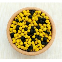 YELLOW-BLACK, ZIRŅU MAISĪJUMS, SENSORO ROTAĻU MATERIĀLS, BĀZE - OUWAKIDS 