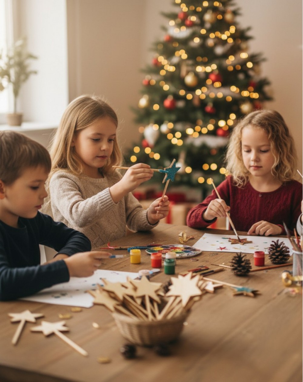 DEKORS ZVAIGZNE UZ KOCIŅA - OUWAKIDS