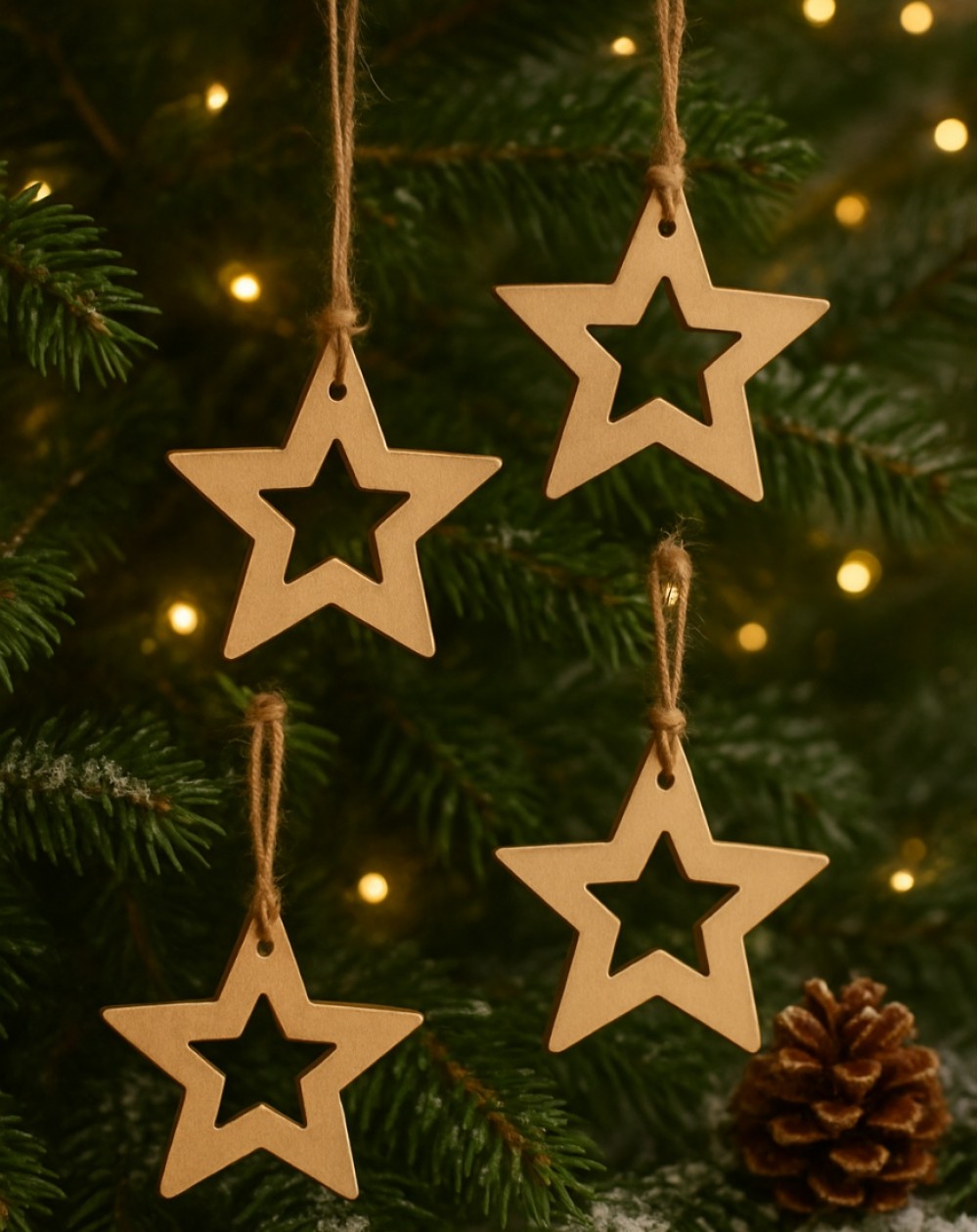 KOKA ZVAIGZNE DEKORS 5 CM - OUWAKIDS