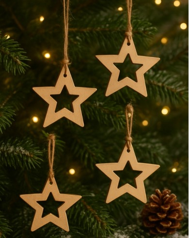 KOKA ZVAIGZNE DEKORS 5 CM - OUWAKIDS