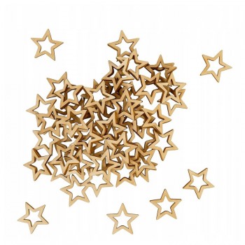 KOKA ZVAIGZNĪTES DEKORI DAŽĀDI IZMĒRI - OUWAKIDS