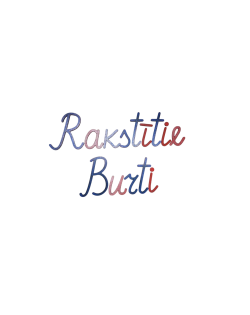 KUSTĪGAIS ALFABĒTS RAKSTĪTIE MAZIE UN LIELIE KOKA BURTI