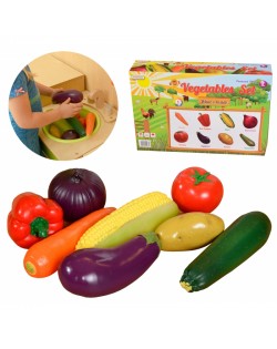 Reālistisku Dārzeņu Komplekts - MASTERKIDZ