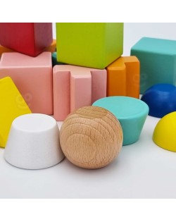Koka Klucīšu Spēle Ar Uzdevumiem - TOOKY TOY