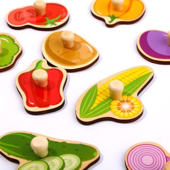 Wooden Puzzle Vegetables - TOOKY TOY