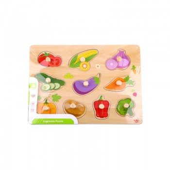 Wooden Puzzle Vegetables - TOOKY TOY
