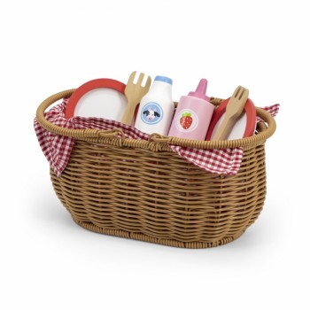 Picnic Set in Wicker Basket - VIGA