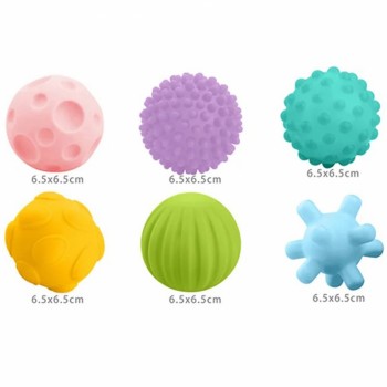 Sensorās Bumbiņas 6 gab. - WOOPIE