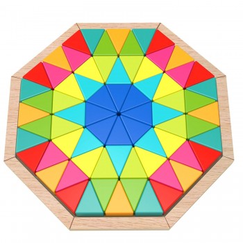 OCTAGON PUZZLE MOSAIC 73 PCS - TOOKY TOY