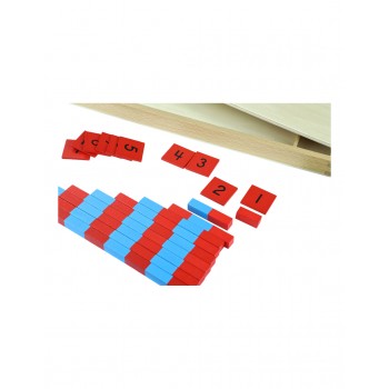 Mazie Sarkanie Un Zilie Stieņi - OUWAKIDS