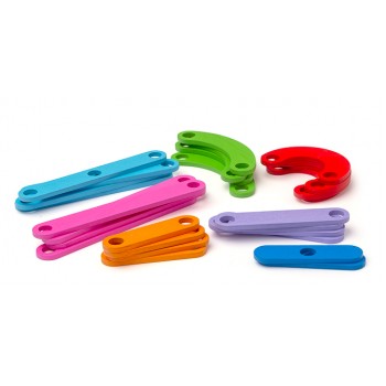 Wooden Pegboard for Letters, Numbers and Shapes