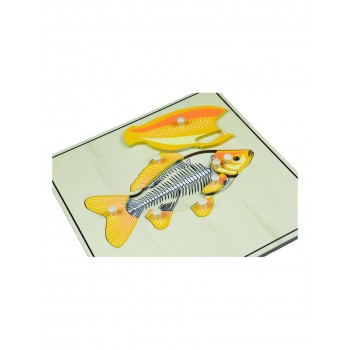 PUZLE ZIVS AR SKELETU - OUWAKIDS