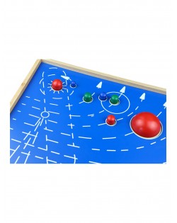 Puzzle - Karte - 9 Planētas - OUWKIDS - PIEEJAMS PĒC PASŪTĪJUMA