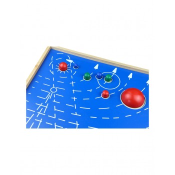 Puzzle - Karte - 9 Planētas - OUWKIDS - PIEEJAMS PĒC PASŪTĪJUMA