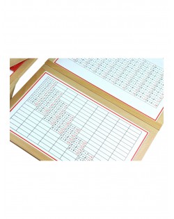 Saskaitīšanas Tabulas - OUWKIDS - PIEEJAMS PĒC PASŪTĪJUMA