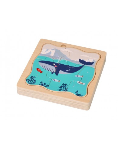 SLĀŅU PUZLE POLAR ANIMALS - ADAM TOYS SLĀŅU PUZLE POLAR ANIMALS - ADAM TOYS