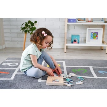 SLĀŅU PUZLE POLAR ANIMALS - ADAM TOYS SLĀŅU PUZLE POLAR ANIMALS - ADAM TOYS