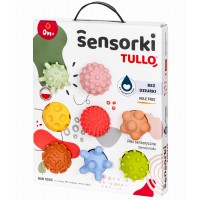 Sensory Balls Pastel, Without Holes, 8 Pcs - TULLO