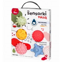 Sensory Balls, Without Holes Pastel, 5 pcs - TULLO