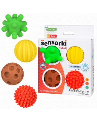 Sensoro Bumbiņu Komplekts 4 Gab. - TULLO