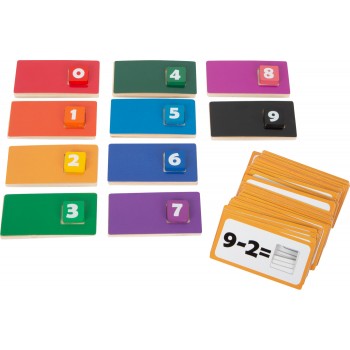 MĀCĪBU SPĒLE KOKA PUZLE MATEMĀTIKA - SMALL FOOT