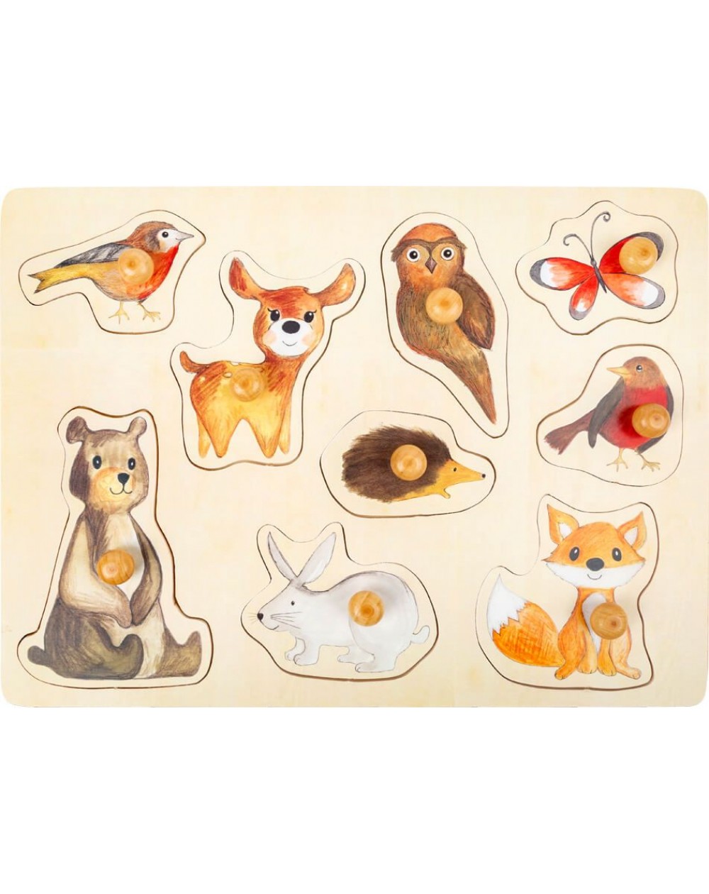 PUZLE MEŽA DZĪVNIEKI - SMALL FOOT