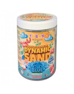 DINAMISKĀS KINĒTISKĀS SMILTIS BLUE 1 kg - TUBAN