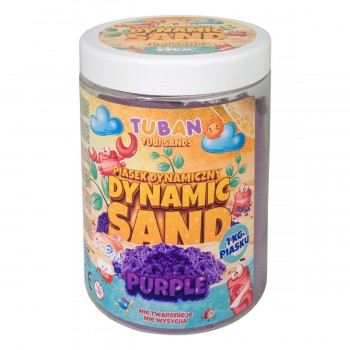 DINAMISKĀS KINĒTISKĀS SMILTIS PURPLE 1 kg - TUBAN DINAMISKĀS KINĒTISKĀS SMILTIS PURPLE 1 kg - TUBAN