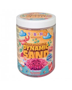 DINAMISKĀS KINĒTISKĀS SMILTIS PINK 1 kg - TUBAN