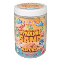 DINAMISKĀS KINĒTISKĀS SMILTIS NATURAL 1 kg - TUBAN DINAMISKĀS KINĒTISKĀS SMILTIS NATURAL 1 kg - TUBAN