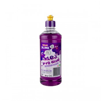 PVA Līme Līmēšanai un Slaima Pagatavošanai Violeta 500 ml - Tuban