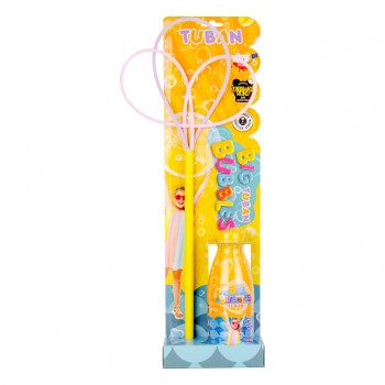 Ziepju Burbuļu Veidošanas Komplekts: Riņķis Burbuļu Pūšanai Multi Butterfly un Ziepju Burbuļu Šķidrums (400 ml) - Tuban Ziepju Burbuļu Veidošanas Komplekts: Riņķis Burbuļu Pūšanai Multi Butterfly un Ziepju Burbuļu Šķidrums (400 ml) - Tuban