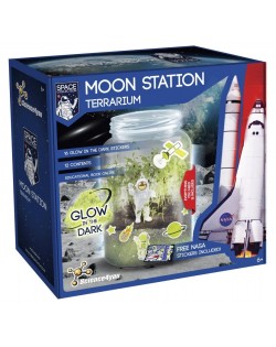ZINĀTNISKS RADOŠS KOMPLEKTS NASA MĒNESS STACIJA TERĀRIJS - SCIENCE4YOU