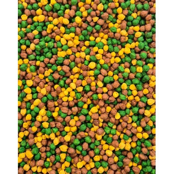 PAINTED BEAD MIX HONEY, SENSORY BASE - OUWAKIDS PAINTED BEAD MIX HONEY, SENSORY BASE - OUWAKIDS