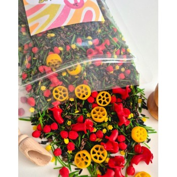 PĻAVAS ZIEDU PIEDZĪVOJUMS, SENSORO ROTAĻU KOMPLEKTS, SENSORĀ BĀZE, MAISĪJUMS - OUWAKIDS